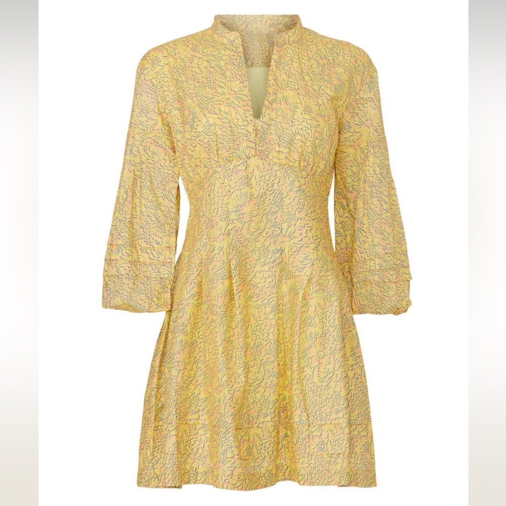 Derek Lam collective Paisley Print dress $340 size 38